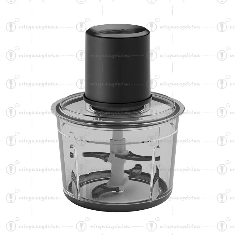 Household Electric Meat Grinder, Mini Multifunctional Automatic Mixer for Mincing Meat, Chopping Vegetables