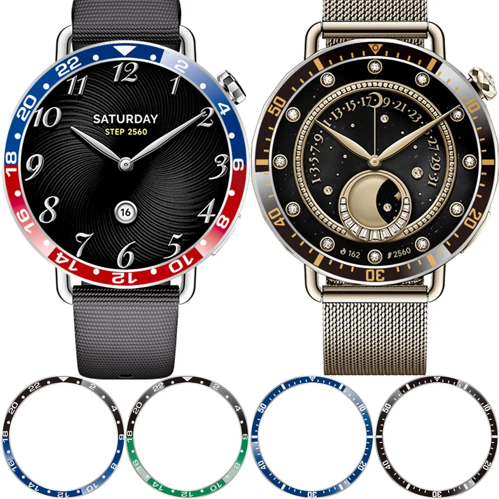 

Чехлы BEHUA для Xiaomi Watch S4 41 мм, безель, кольцо, защитный чехол для Xiaomi S4, 41 мм, чехол для умных часов, украшение в виде кольца