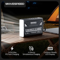 MOVESPEED Z70 Pro Max 70000mAh Power Bank 140W Fast Charge Power Station External Battery Powerbank for Laptop Camping Outdoor