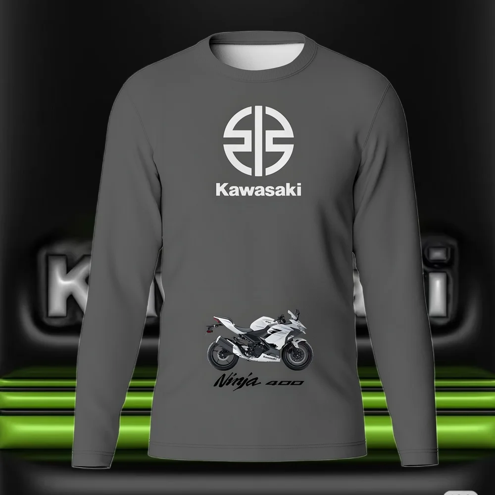 

2025/26 Kawasaki Off Road Enduro Мотокросс Джерси BMX Скорость скоростного спуска Велосипедная футболка для мужчин Mtb Джерси Велосипедная рубашка Длинная