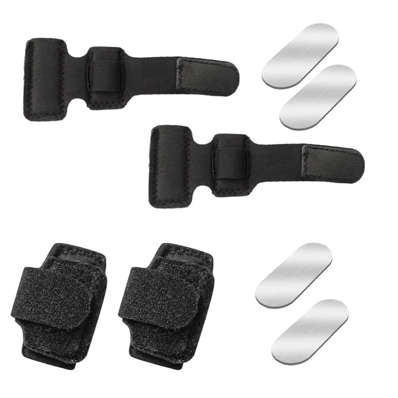 

【GRATEFUL】Hammer Toe Corrector Straightener-4 Adjustable Toe Splints Wraps Featuring Aluminum Plate Support For Women& Men