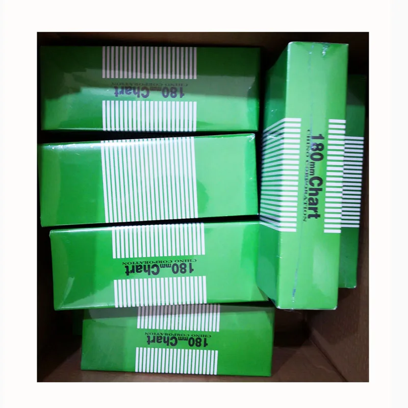 شينو 180 ملم AH4000 EH3000 KH مسجل Z-FOLD الرسم البياني ورقة EH-51089 0-2000