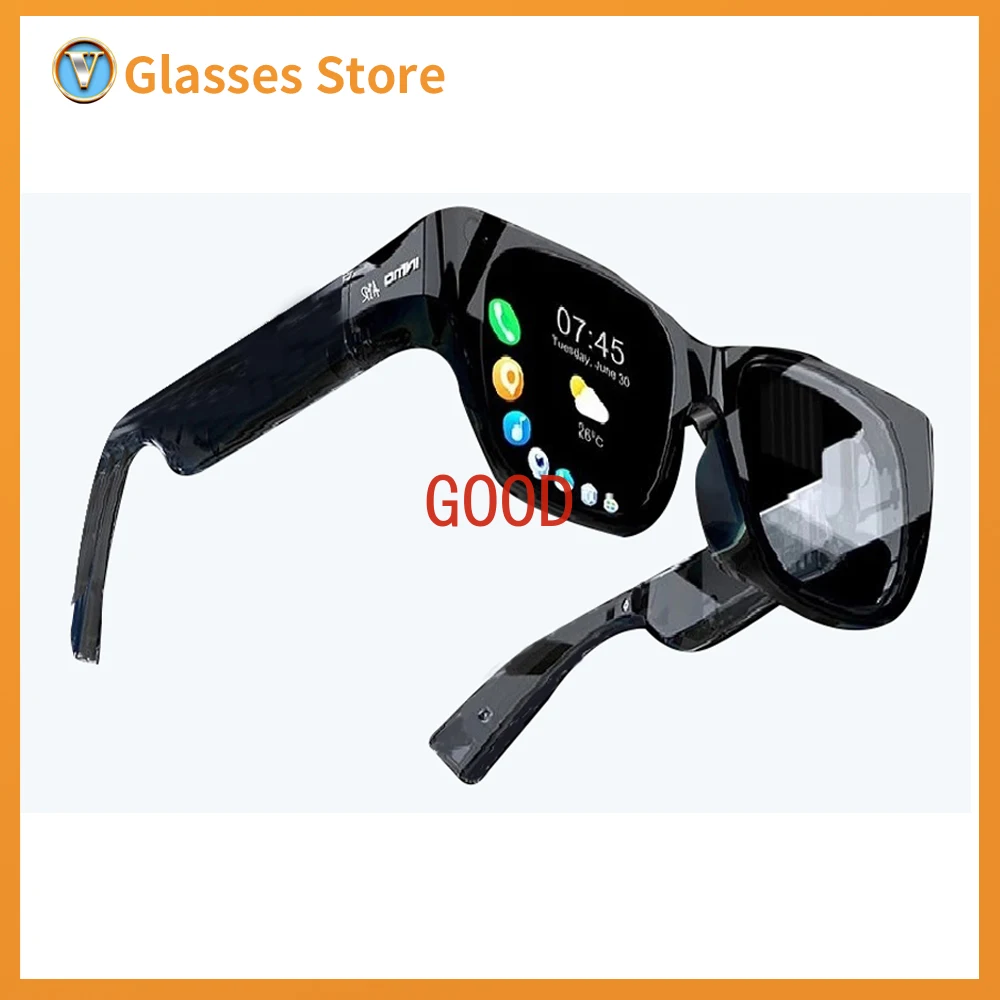 Air Smart AR Glasses Real-time Translation and Text Prompt 3D With Camera For Movie Watching Full-color True Wireless