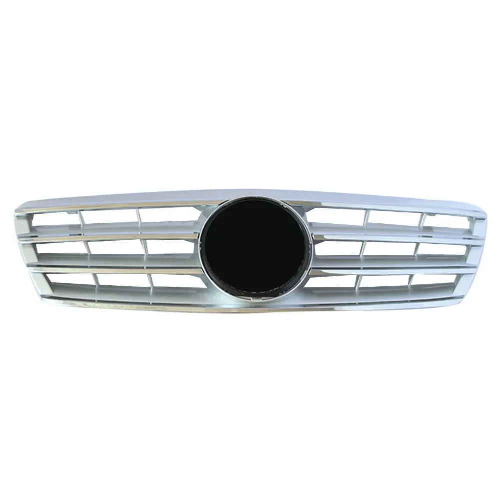 Car Grille Grill For Mercedes Benz C-Class W203 C280 C320 C240 C200 W204 C180 C200 C260 C63 2000 2001 2002 2003-2006 w/ Emblem