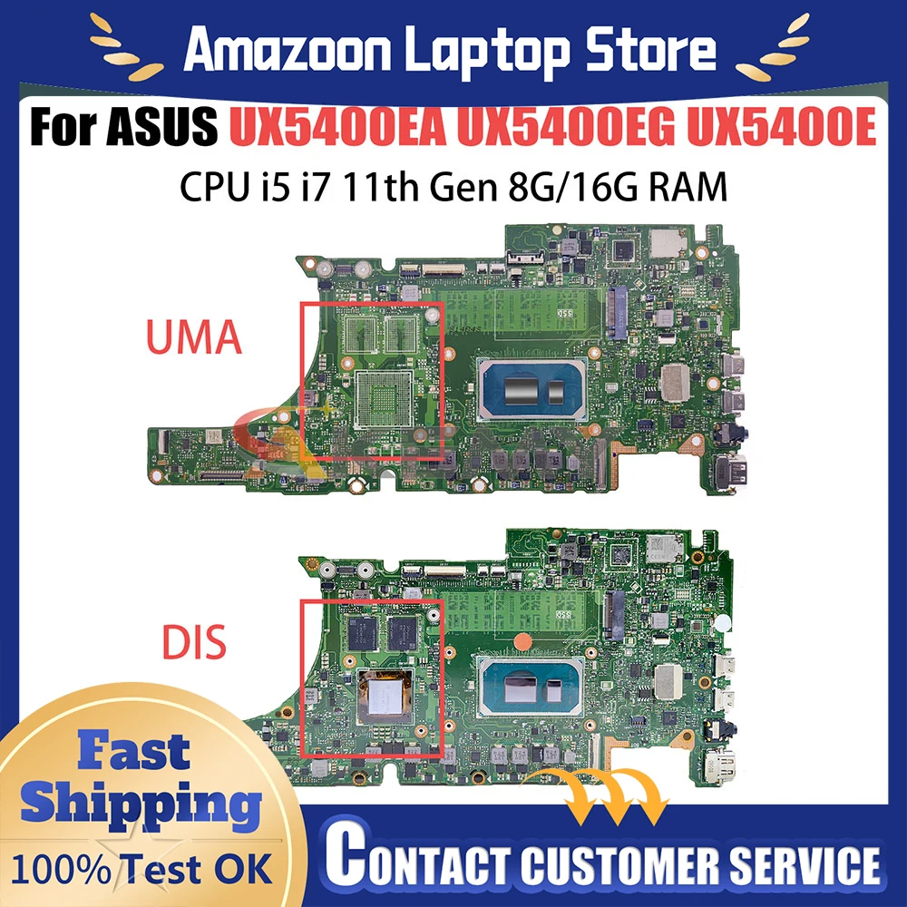 

For ASUS Motherboard Zenbook BX5400E RX5400E UX5400EB UX5400EC UX5400ED UX5400EAR UX5300EA UX5500EA UX5400FL UX5400LA UX5400E