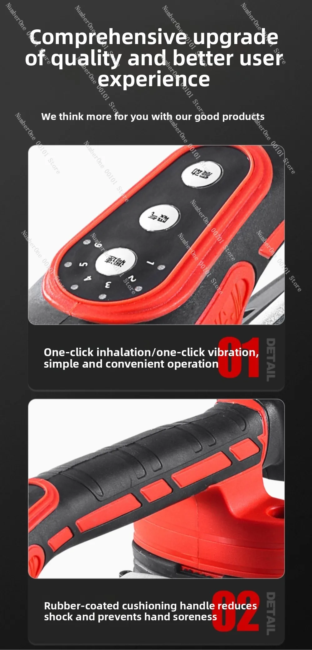 High power electric brick laying machine - vacuum suction brick leveling machine for floor, wall, and tile installation tools