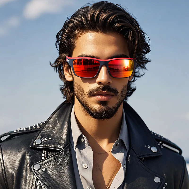 Stylish Polarized UV Protection Sunglasses for Men and Women Trendy Sun Glasses Perfect for Fishing Hiking Outdoor Sports Cycling Driving Running Stage Performances Party Gatherings with High End Feel