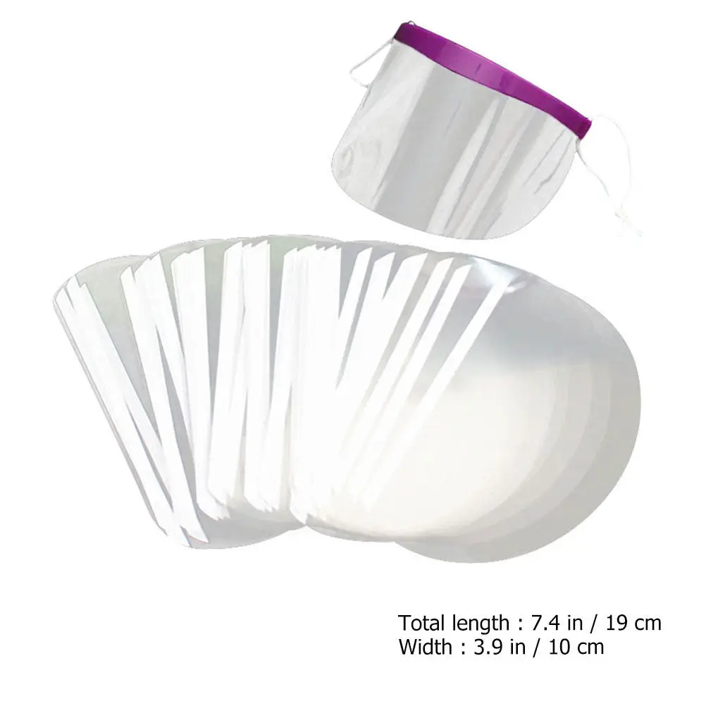 150Pcs Haircut Shield Disposable Salon Baffle Hair Block Protector for Haircutting Styling Salon Eye Protector Hairdressing Tool