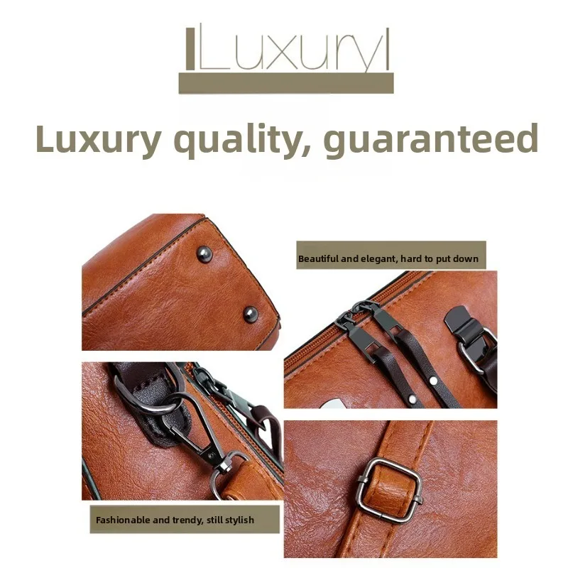 4Pcs Solid Color Bag Set With Cat Tassel Pendant, Large Capacity Versatile Women Handbag Kit - view 5