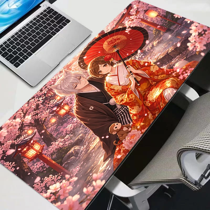 Computer Mouse Pad Gaming Mouse Pad Pc Accessories Kamisama Kiss Anime Mouse Pad Gamer Extended Mousepad Stitch Edge Desk Mat