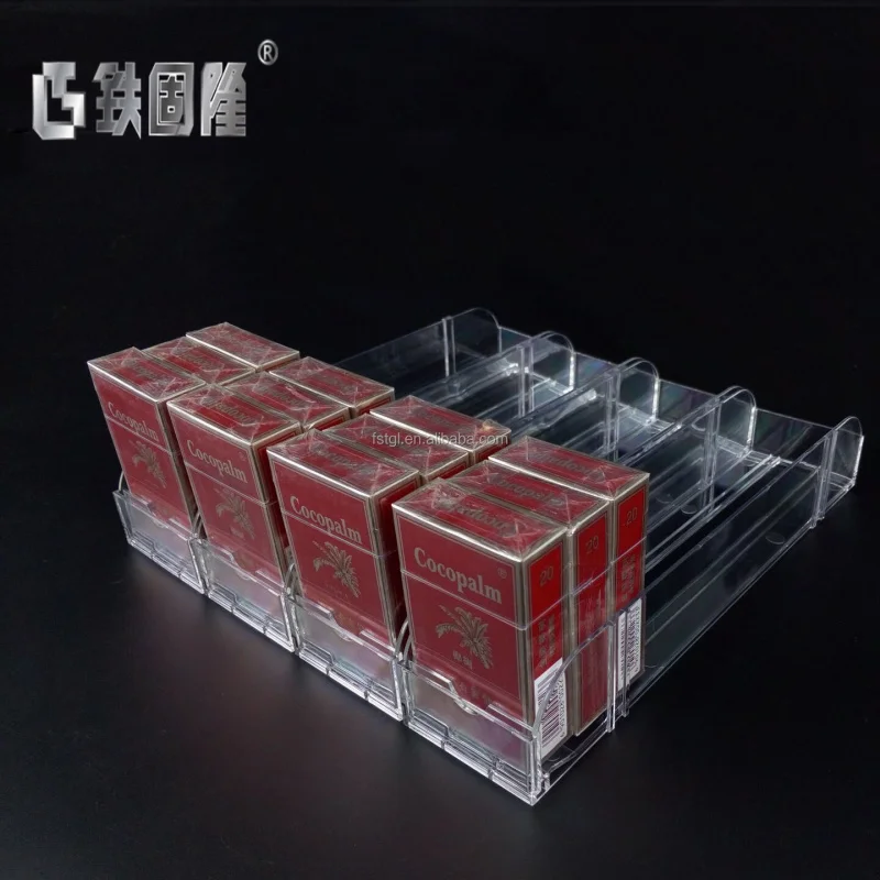 [Customized]Manufactory plastic divider acrylic Thruster Smoke Pusher Shelf Pusher