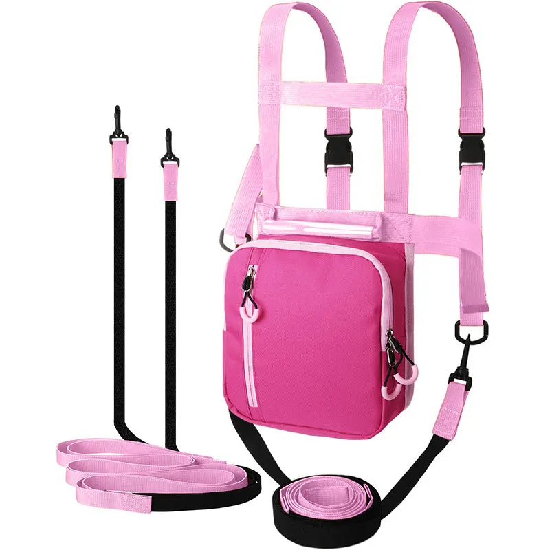 

Kids Ski Gear Must-Have: Kids Ski Harness Safety Belt Outdoor Ski Anti-Fall Leash Ski Training Chest Back Harness - Anti-Fall