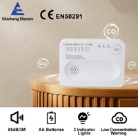 Carbon Monoxide Detector Battery-Operated CO Detector EN50291 CO Sensor Low-Level CO Warning For Home Camping Tent Travel RV
