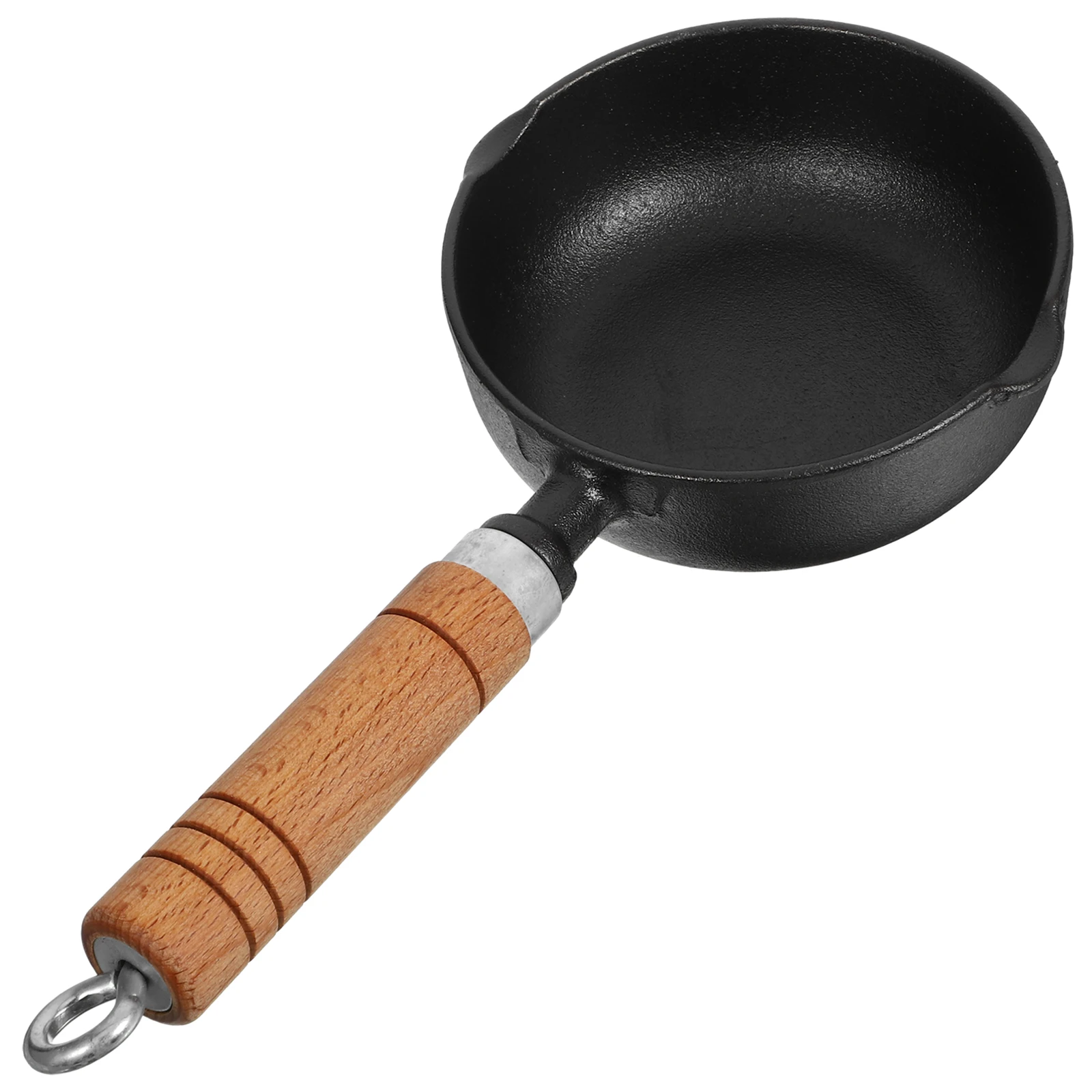 

Non-stick Mini Pot Household Small Oil Metal Sauce Iron Pan Cooking Pots Butter Warmer
