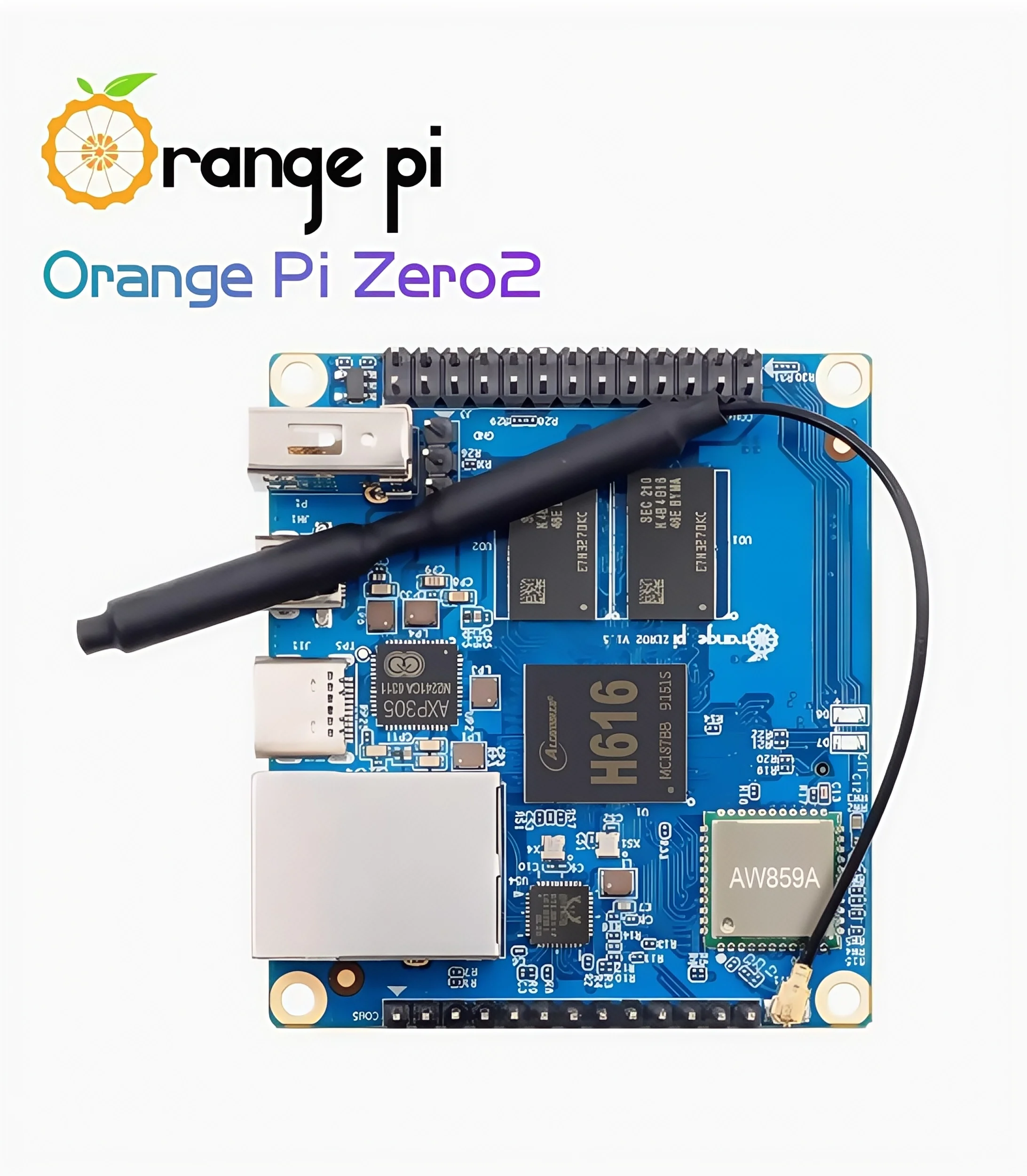 

Плата адаптера Orange Pi Zero2, корпус рассеивания тепла, чип Allwinner h616, плата разработки компьютерной платы Android Linux