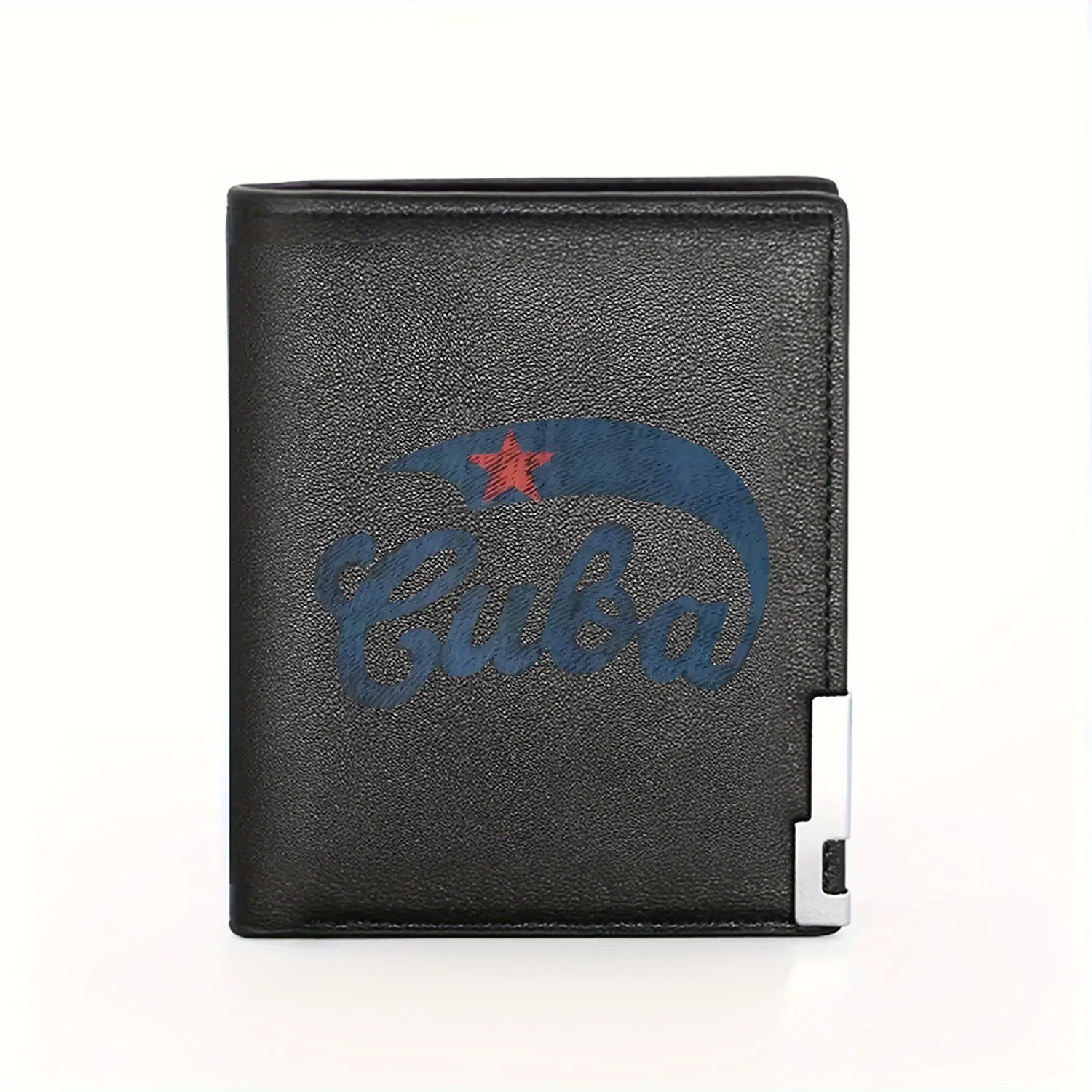 Cuba Star Design Wallet Business Mens Casual Elegant Simple Practical Quality Wallet Stylish Printing Graphic Creative Christmas