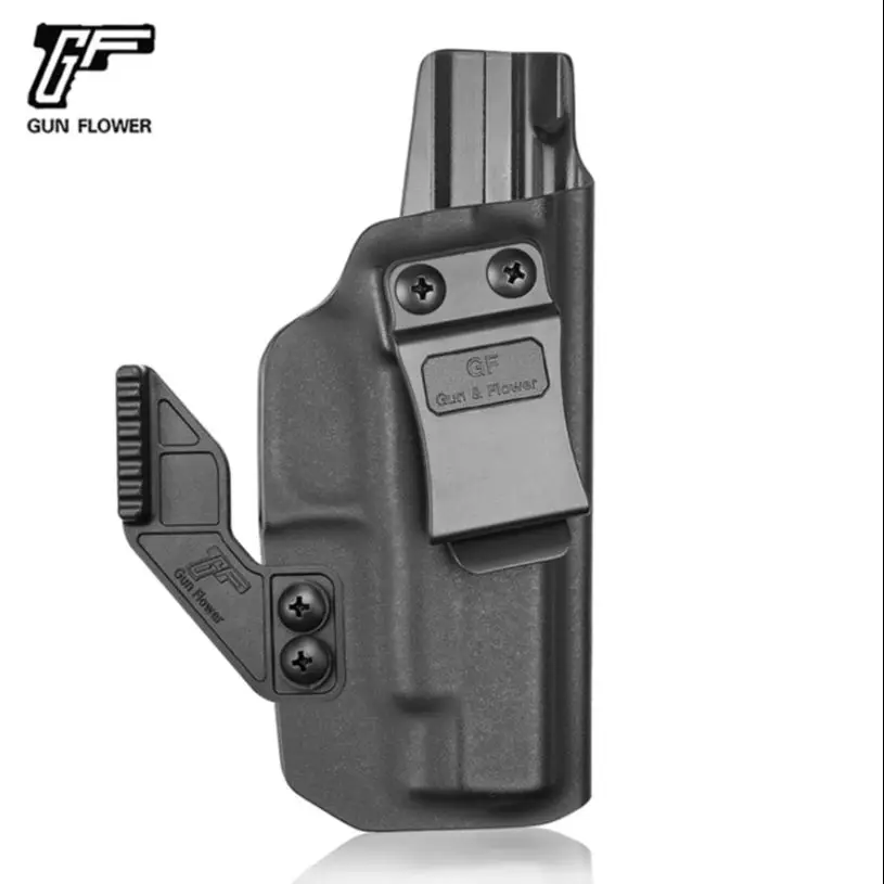 Tactical IWB fondina da trasporto nascosta Kydex con artiglio per Taurus G2C /TS9 Glock 17/ 19/43 MP9