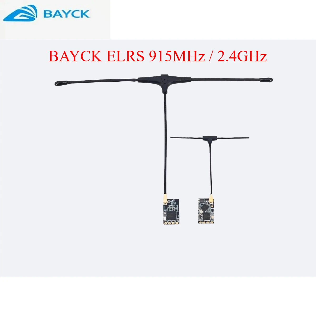 

Приемник BAYCK ELRS 915 МГц / 2,4 ГГц NANO ExpressLRS с антенной типа T Поддержка обновления Wi-Fi для RC FPV Traversing Drones Запчасти