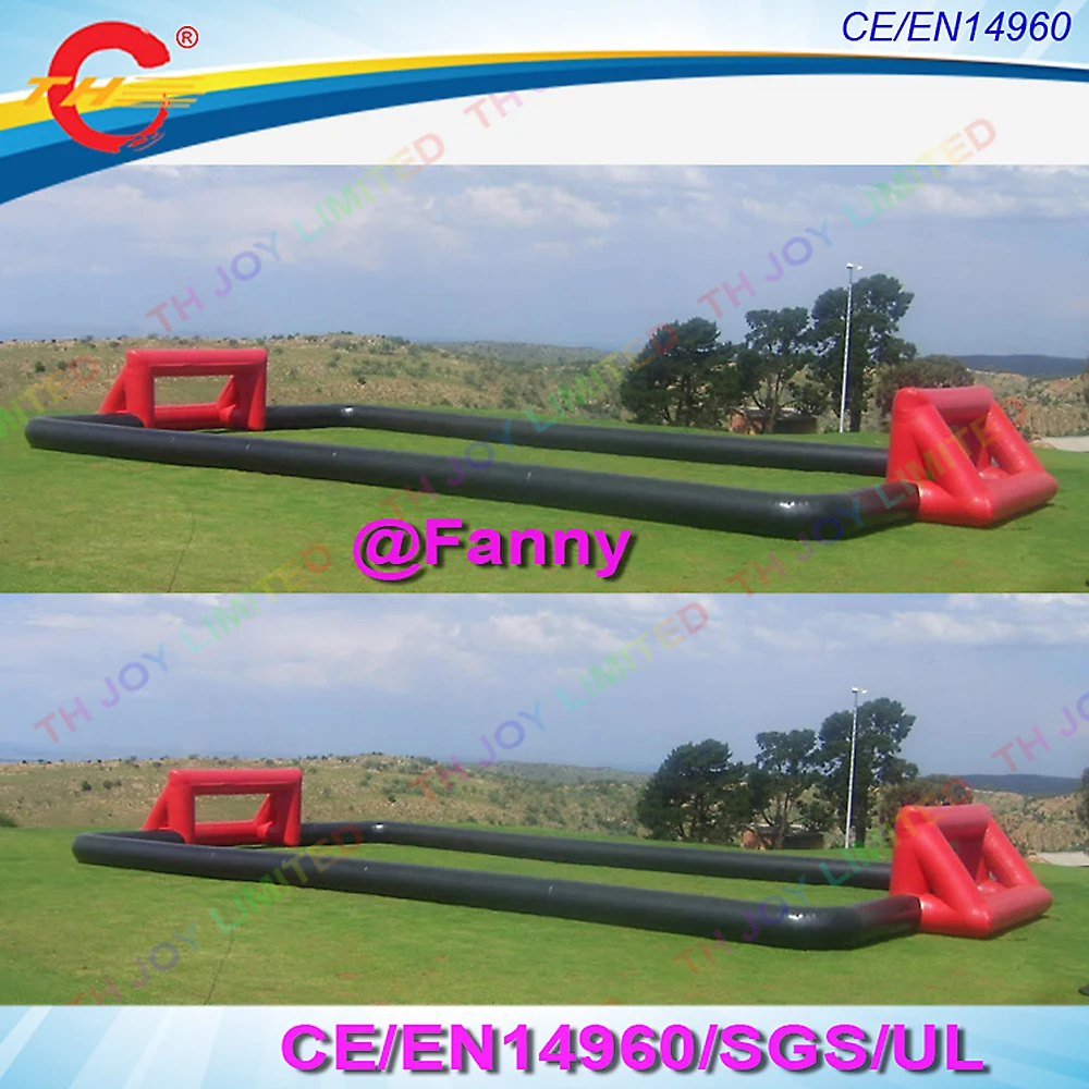 

Giant inflatable soccer field for kids,kids inflatable football filed game,commercial portable inflatable football pitch arena