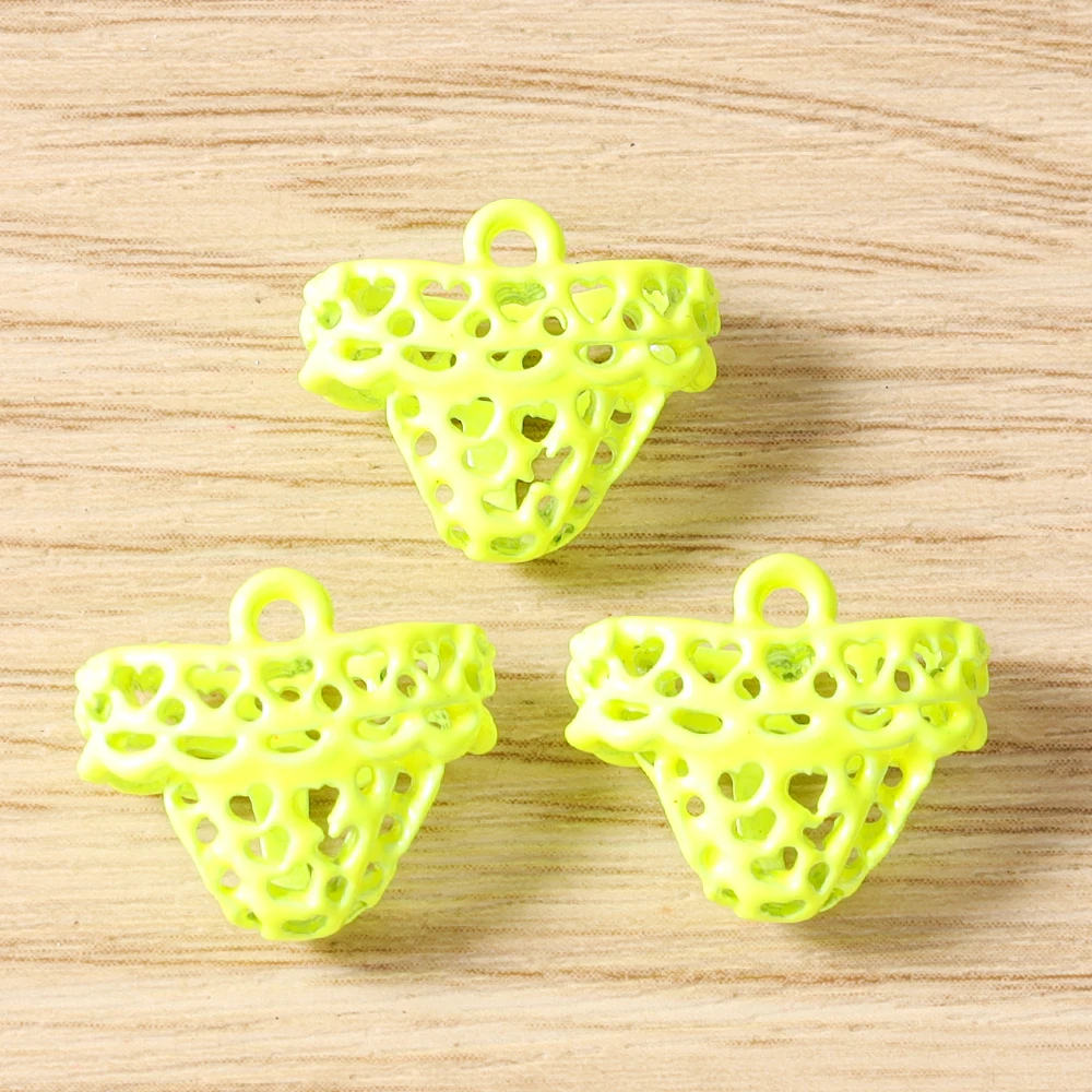 Tusember 5 Stück Niedliche Emaille Kawaii 3D Pantoffel- und Hutanhänger für Ohrringe, Halsketten, Armbänder, DIY-Schmuckherstellungszubehör – Detail 34