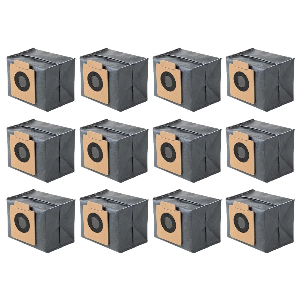 12 Pieces Dust Bag for Eufy for x10 for Pro For Omni and X8 Pro Robotic Vacuum Cleaner High Capacity and Easy Replacement