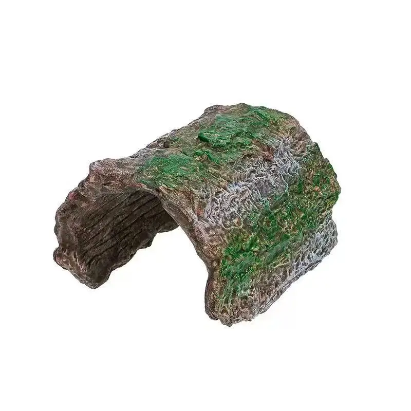 Kreative Reptil Terrarium Schildkröte Zubehör Sonnenplattform Rest Höhle Harz Klettern Spielzeug Aquarium Dekoration Dekor Krabbeln Haustiere