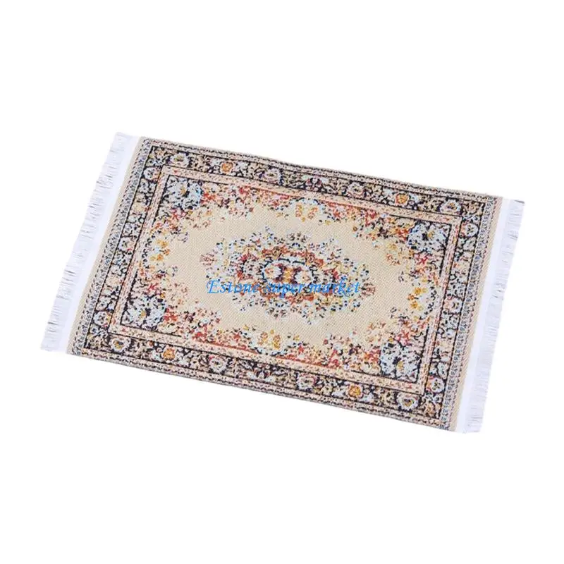 090B Doll Room Floor Carpet Turkish Inspire Design Sturdy Cloth For Creative Play
