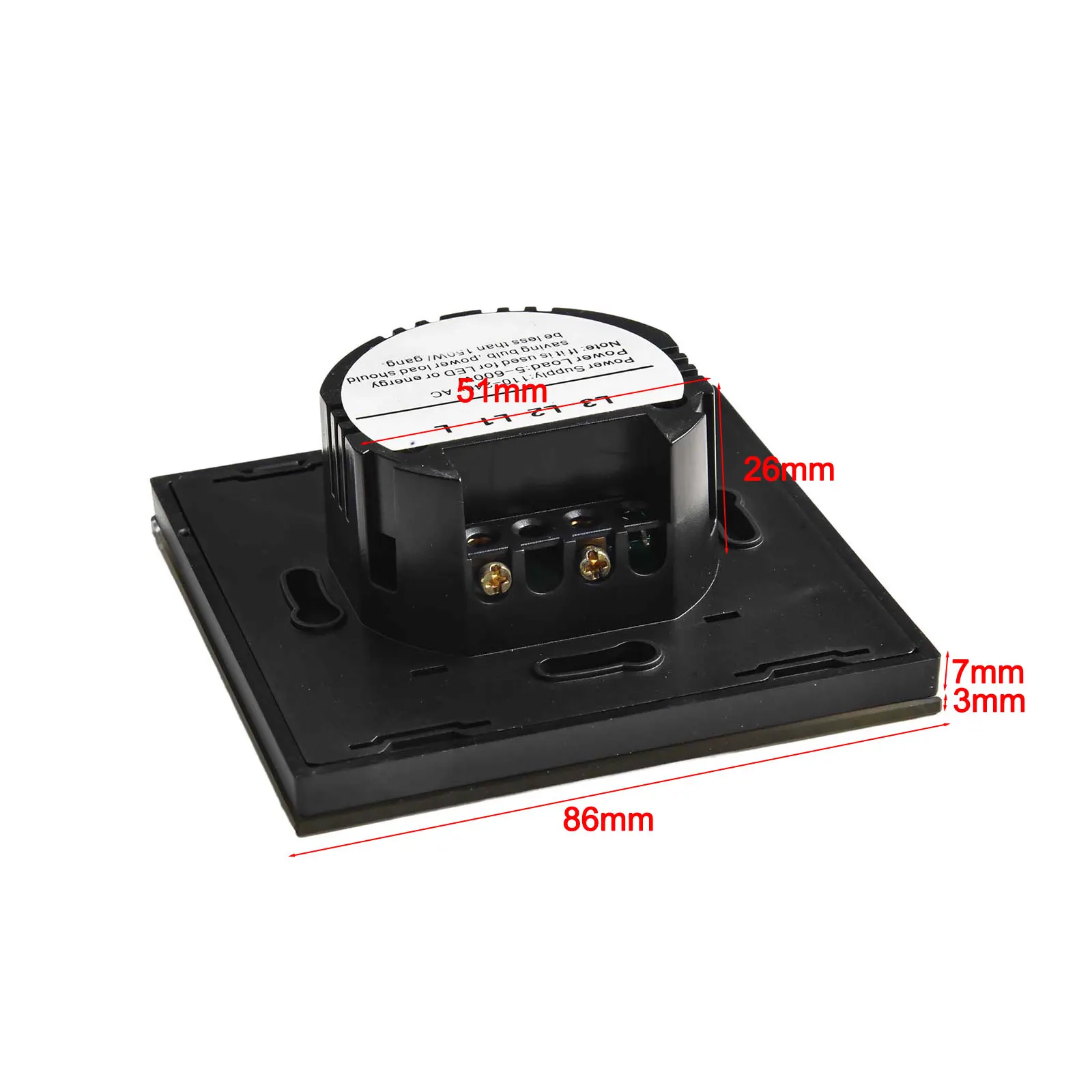 Smart Dimming Solution Touch ControlFor LED Light Switch Suitable for Different Lamp Types Without Neutral Wire