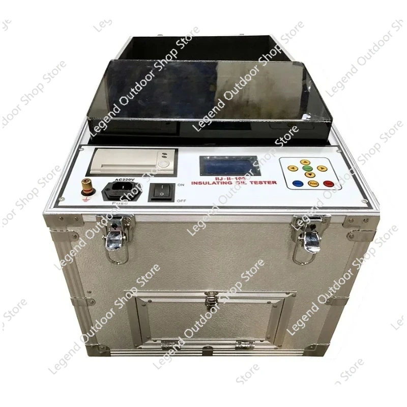 

Portable transformer oil dielectric strength testing equipment