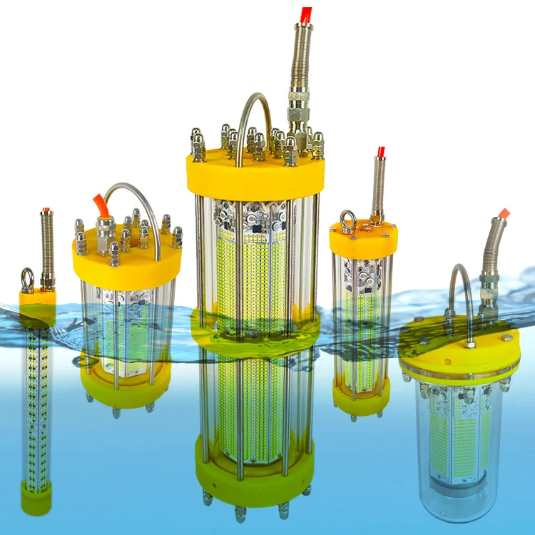

700 Вт, 600 Вт, 500 Вт, зеленый, белый, морское дно, лампа для рыбы, ночная люминесцентная лампа для фермерского лосося, водонепроницаемые фонари для рыбалки