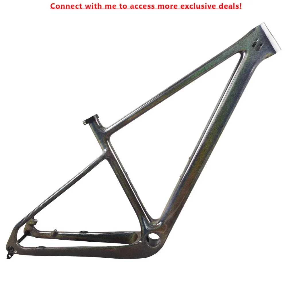 

Chinese Symphony Color Chameleon 27.5ER B Oost XC Carbon Fiber MTB Bike Bicycle Frame 29 Inch Use For Mountain Bikes