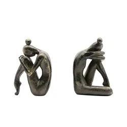 Bookends Bookshelf Book Holder Ornament Nordic Book Organizer Support
