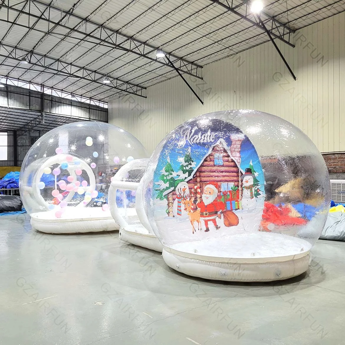 Inflatable Bubble house with LED Light customized commercial PVC bubble tent inflatable bouncing bubble house jumping castle