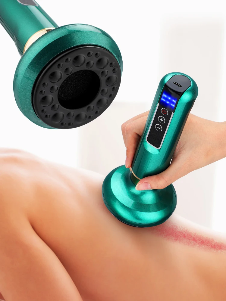 Ohio eur électrique Chi ping, ventouse sous vide, GuaSha, anti-cellulite, beauté, grattage, infrarouge, chaleur, amincissant, thérapie de massage