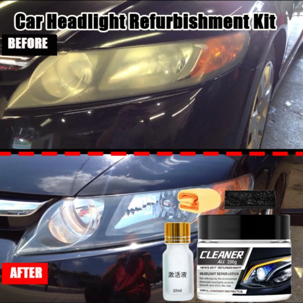 

Реставрация фар автомобиля, наборы для полировки, средство для удаления царапин, ремонтная чистящая паста, паста для удаления окисления, паста для ремонта фар