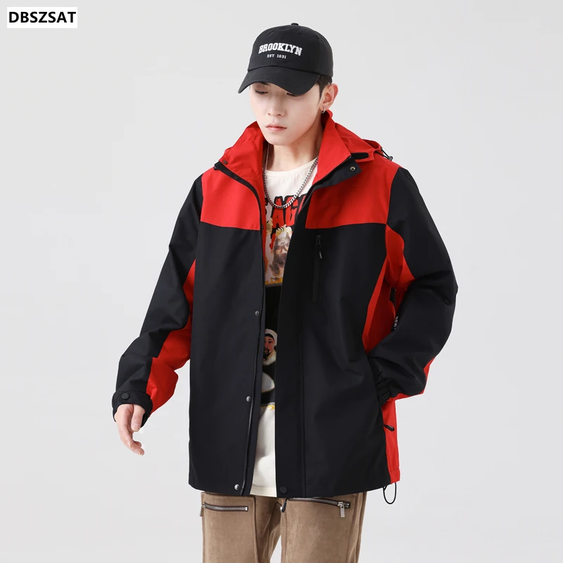 

Men's Large Size 5XL Jacket Winter 2021 Outerwear Oversize Coat Fleece Down Warm Parka Male Hooded Waterproof Jacket Women