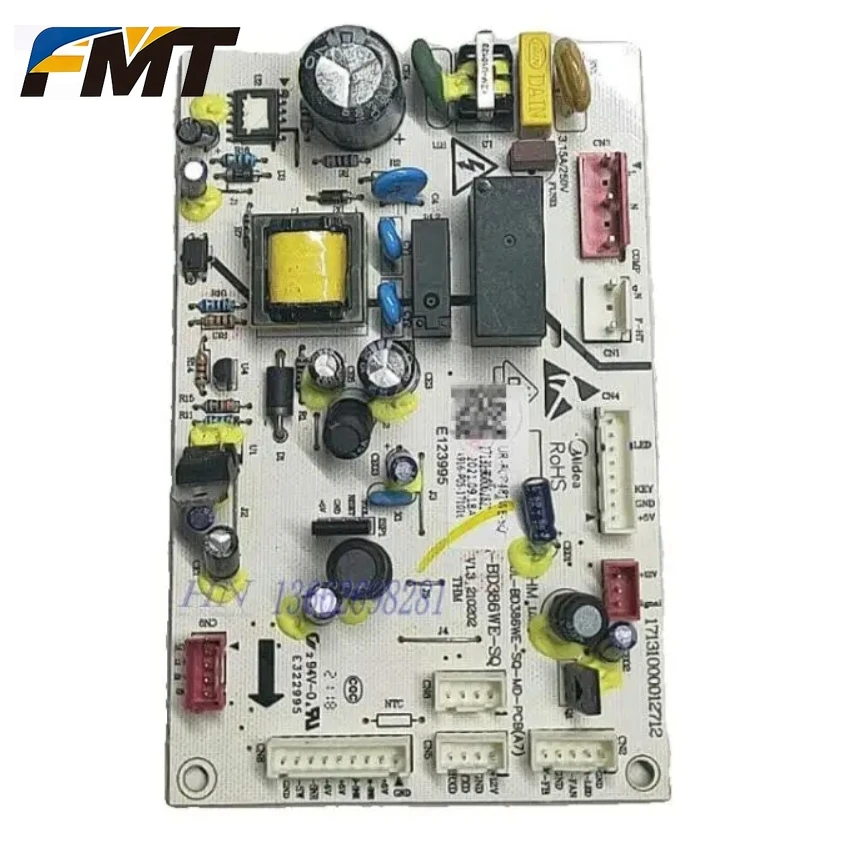 

Новая плата для холодильника Midea THM-UL-BD386WE-SQ-MD-PCB UR-BCD481WE-SQ 17131000002821 UL-BD386WE-SQ 1731000012712