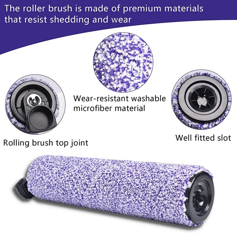 WD201 Brushroll กรองโฟมอะไหล่ทดแทนสําหรับ Shark WD101 WD201 Hydrovac Cordless Pro XL 3 In 1 เครื่องดูดฝุ่น