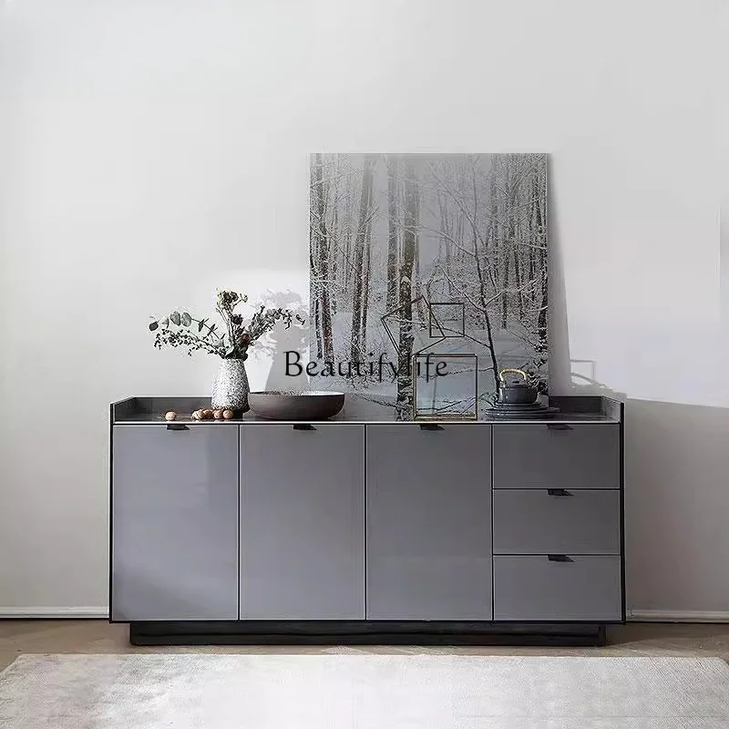 

ld14Italian style, dining side cabinet, entrance cabinet, living room decoration cabinet against the wall