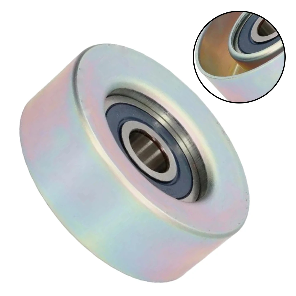 

Accessory Belt Pulley Engine Idler Pulley For Engine Belt System Metal Construction Direct Replacement High Durability
