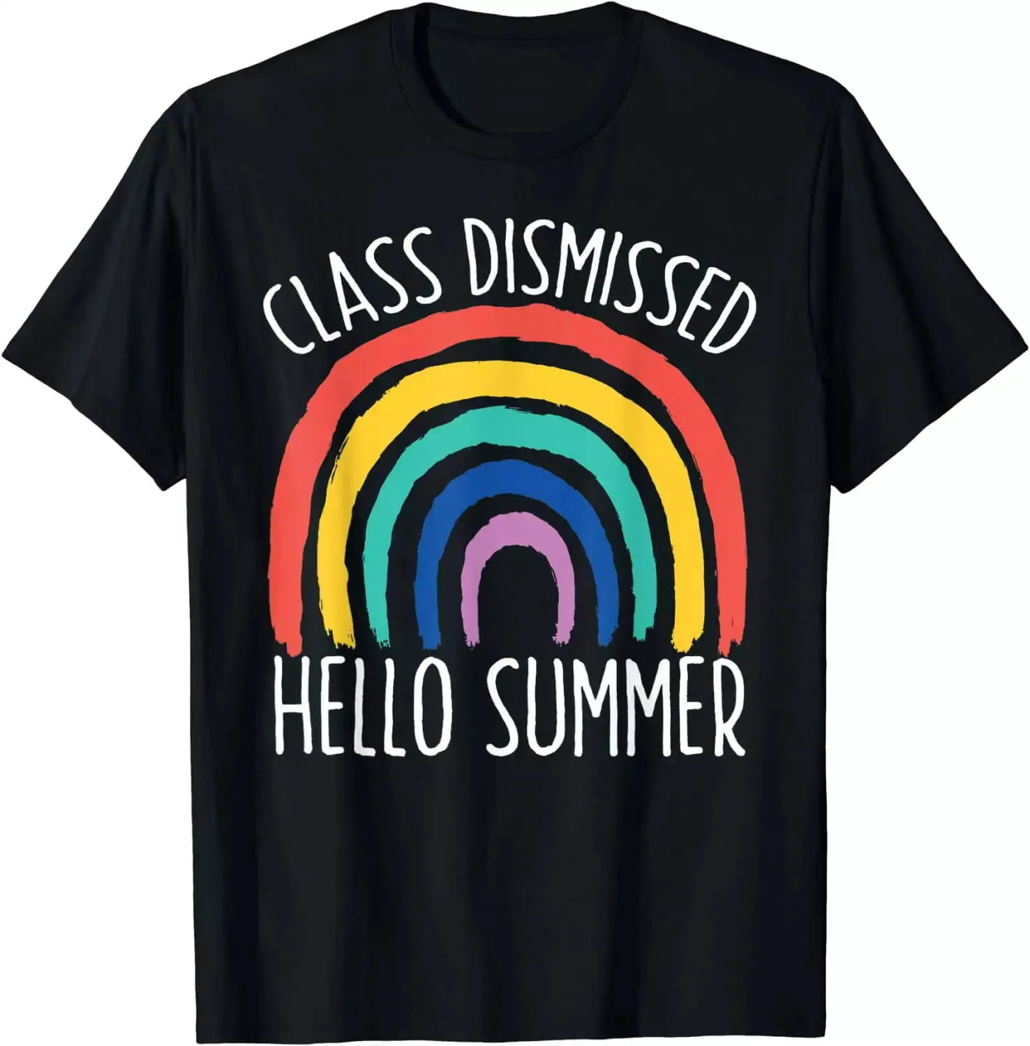 Class Dismissed Hello Summer Last-Day School Funny Gift Unisex T-Shirt S-5XL