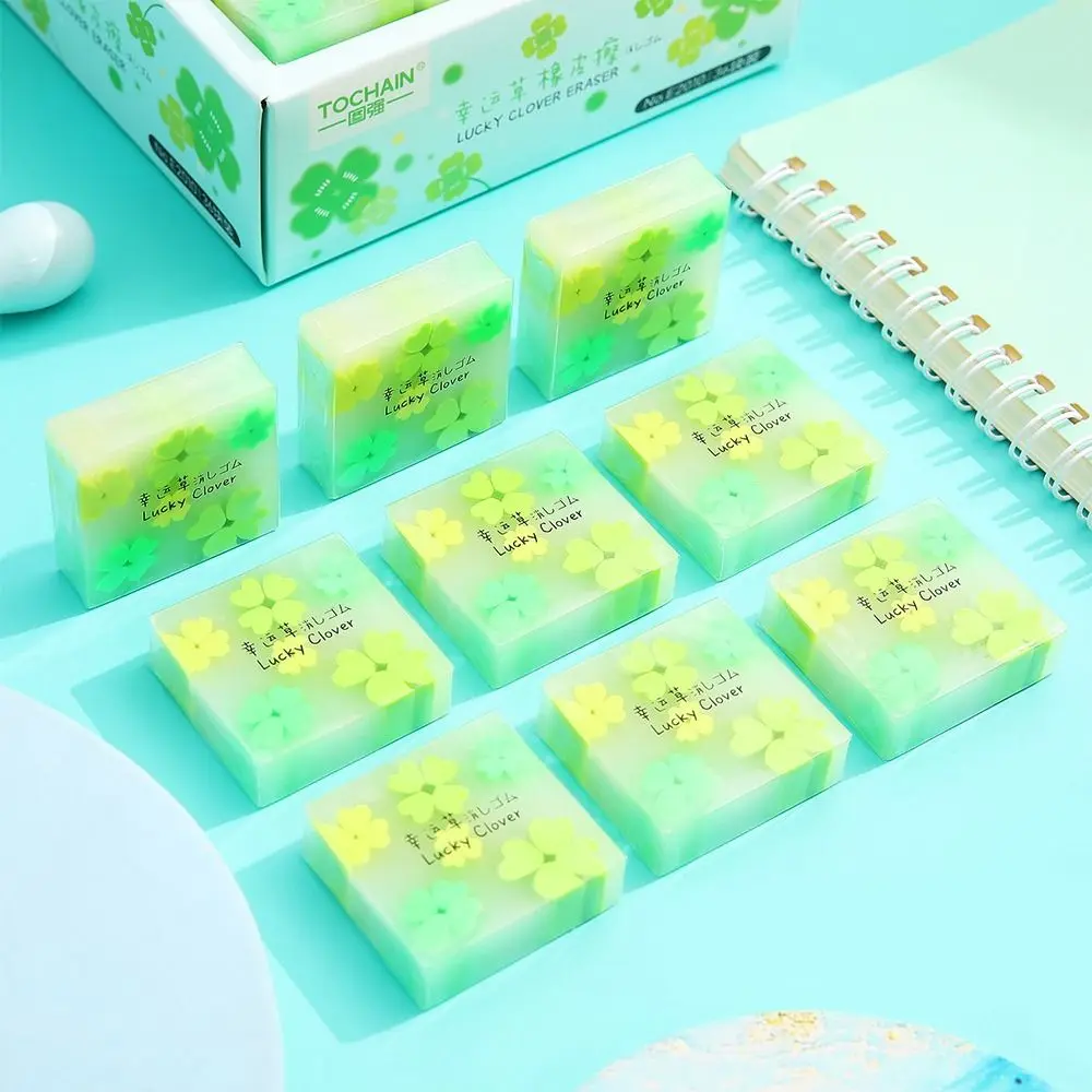 Less Rubber Debris Square Pencil Eraser High Elasticity Traceless Art Pencil Eraser Sakura Dustless Student Eraser