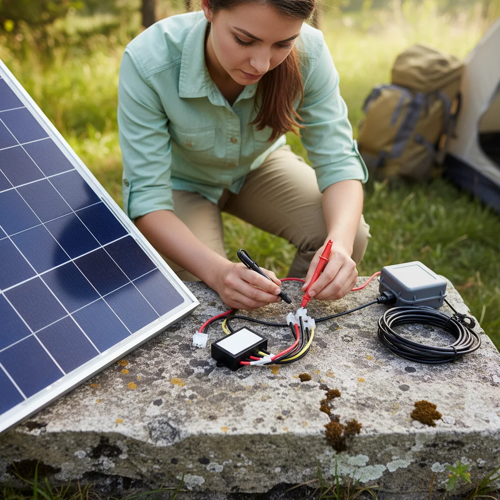 

Контроллер заряда солнечной батареи MPPT 16-25 В для аккумулятора LiFePO4 IP67, водонепроницаемый для наружных систем питания, аксессуар для питания 2025