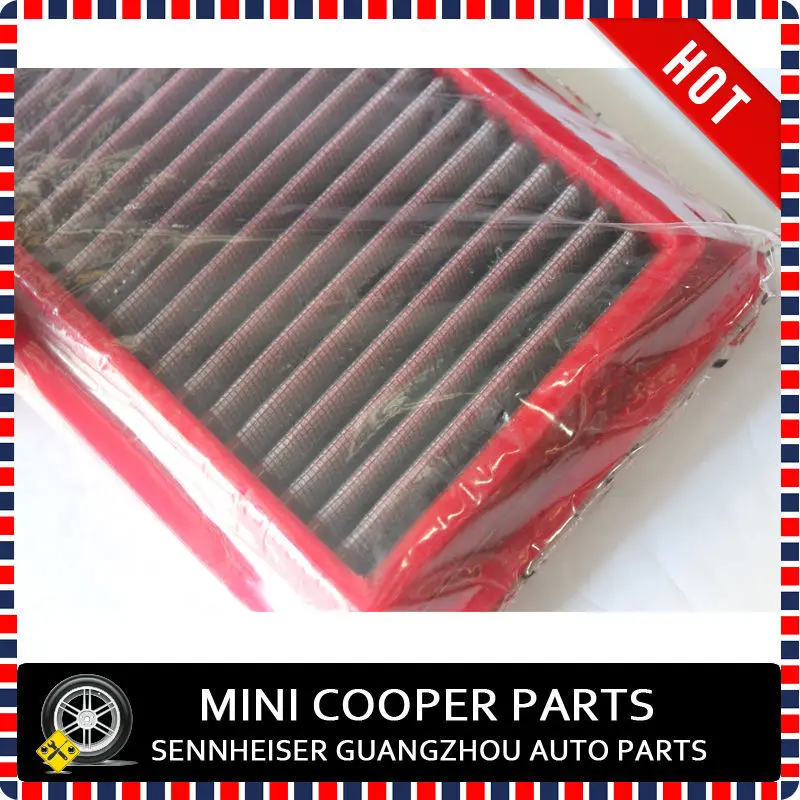فلتر هواء جديد عالي الأداء لميني كوبر R56 R55 R57 R58 R59 R60 R61 (1 قطعة/المجموعة)