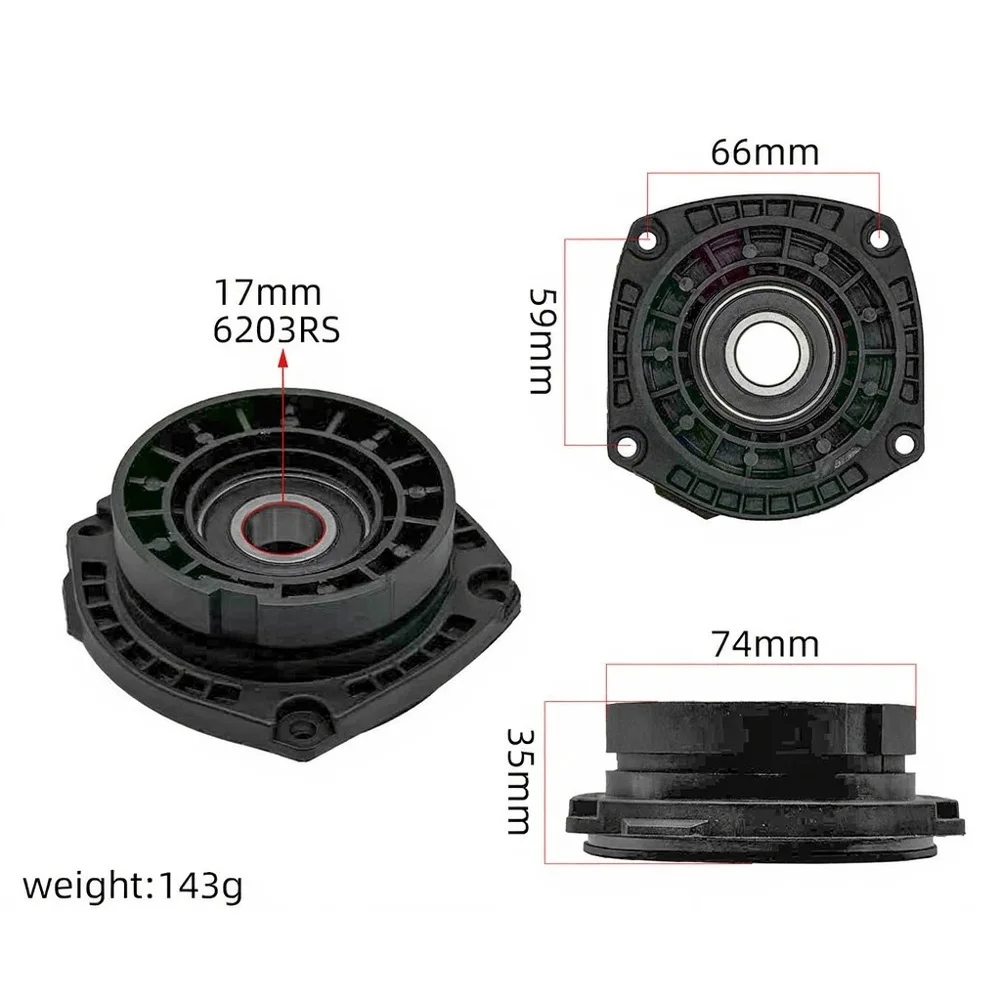 

Bearing Housing Cap Angle Grinder Cover Workshop Replacement Replacement Bearing Seat Cover Abrasive Tool Lightweight Design