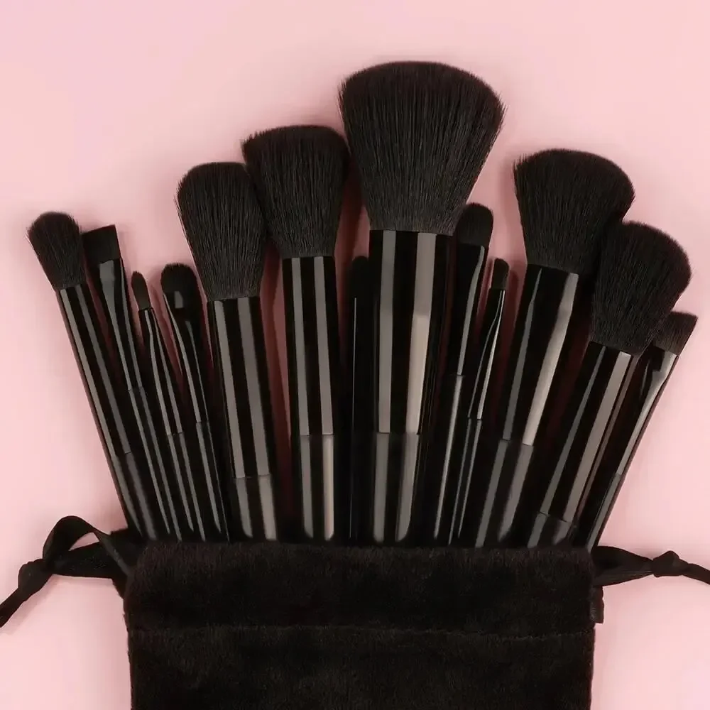 Make-upborstelset Zachte pluizige professionele cosmetische foundation Poeder Oogschaduw Kabuki Blending Make-upborstel Beauty Tool Make-up - afbeelding 1