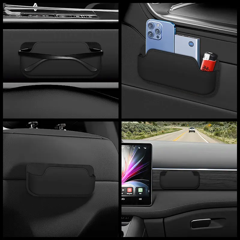 Paste Freedom Auto Organizer Mesh Tasche Auto Lagerung Tasche Organizer Tasche Sitz Rückseite Tür Verstauen Aufräumen Box Für Telefon Schlüssel Karte – Detail 15