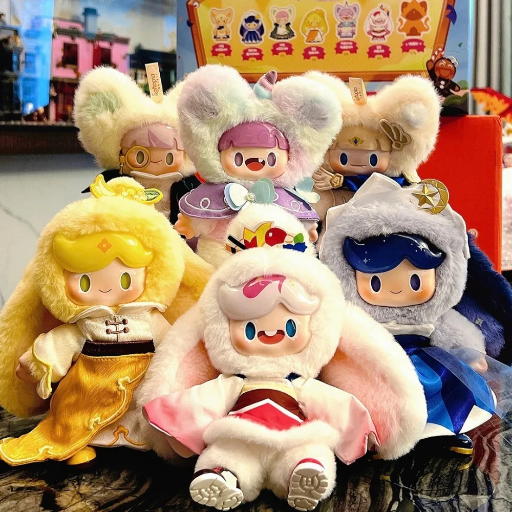 

Genuine A Dou Fancy Cookie Show Series Blind Box Mystery Box Cute Vinyl Plush Doll Desktop ornament Surprise Anime Figure Toys