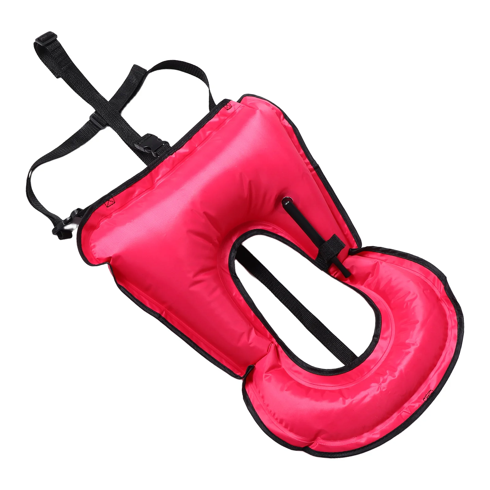 Red 's Buoyancy Vest Inflatable Swim Vest for Safe Comfortable for Swimming Snorkeling Pool Water Activities