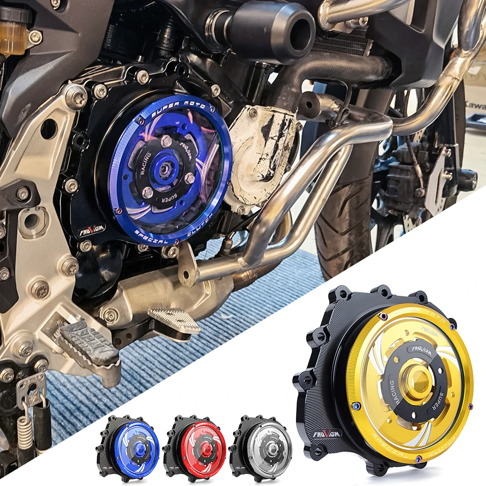 Clear Clutch Cover For BMM F750GS F850GS 2018-2024, F900XR 2019-2026, F900R 2022 2023 2024 2025 2026 Engine Protector Guard